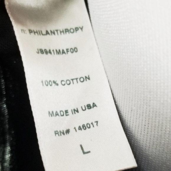 N:Philanthropy Dawn jumpsuit black Cat mesh Lounge Women's Size large NWT - Picture 8 of 9